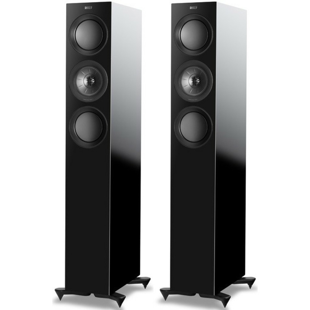 Напольная акустика KEF R5 Black Gloss