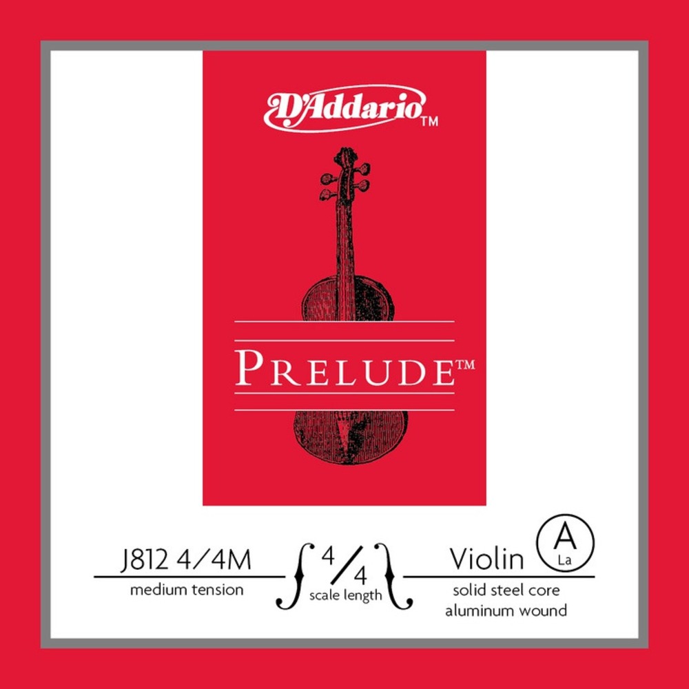 Струна одиночная для скрипки DAddario J812 3/4M prelude