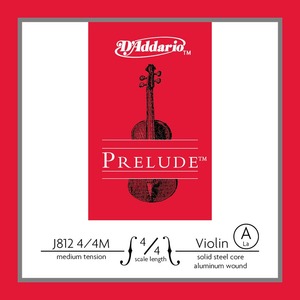 Струна одиночная для скрипки DAddario J812 3/4M prelude
