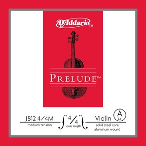 Струна одиночная для скрипки DAddario J812 3/4M prelude