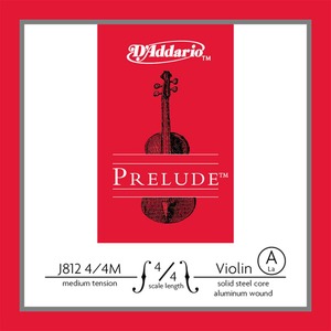 Струна одиночная для скрипки DAddario J812 4/4M prelude