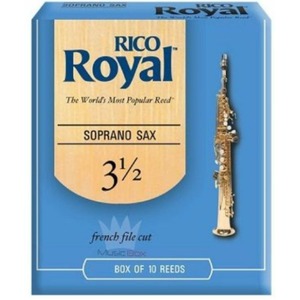 Трости для саксофона тенор Rico Royal Soprano Sax 3.5x10