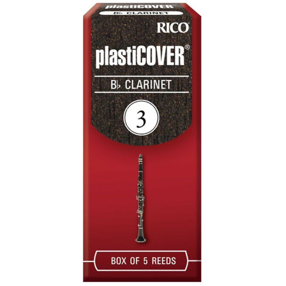 Трости для кларнета Bb Rico Plasticover Bb Clarinet 3.0x5