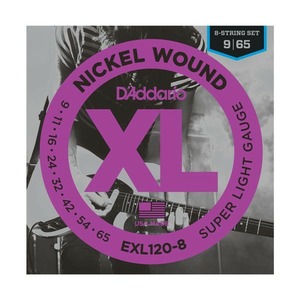 Струны для электрогитары DAddario EXL120 8