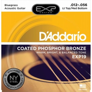 Струны для акустической гитары DAddario EXP19