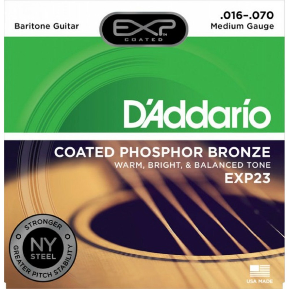 Струны для акустической гитары DAddario EXP23