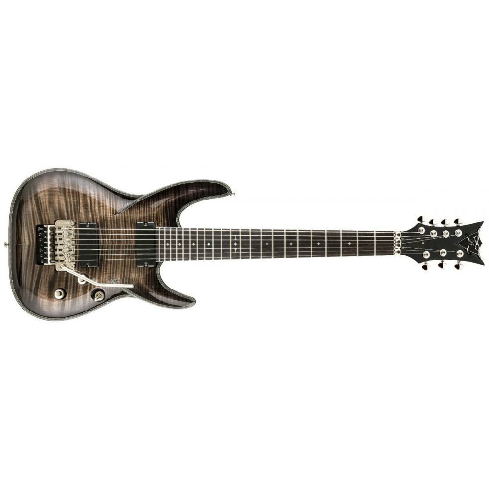 Электрогитара DBZ BAREM7-FR-TC Barchetta Eminent FR 7 String Trans Charcoal