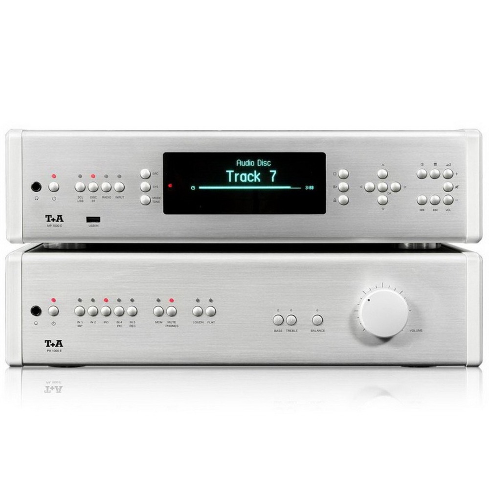 Интегральный усилитель T+A PA1000 E Silver-silver
