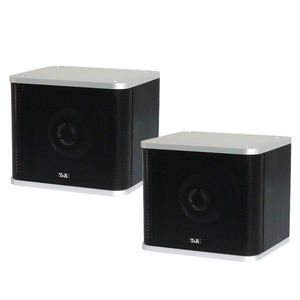 Полочная акустика T+A K-Mini black cabinet with silver aluminium covers