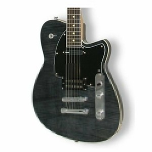 Электрогитара REVEREND Reeves Gabrels Signature Transparent Black