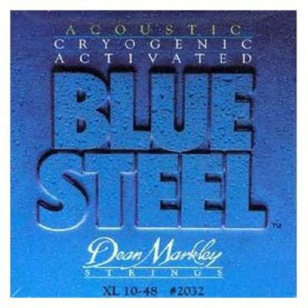 Струны для акустической гитары Dean Markley 2032 Blue Steel XL