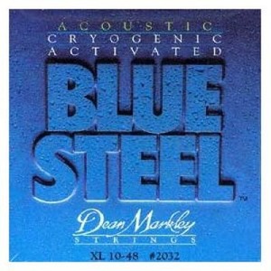 Струны для акустической гитары Dean Markley 2032 Blue Steel XL
