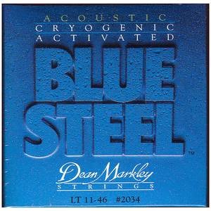 Струны для акустической гитары Dean Markley 2034 Blue Steel LT