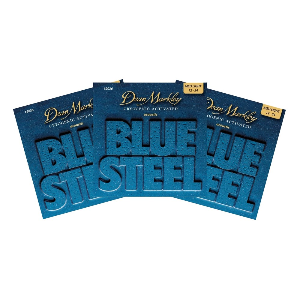 Струны для акустистической гитары 3 комплекта Dean Markley 2036-3PK Signature