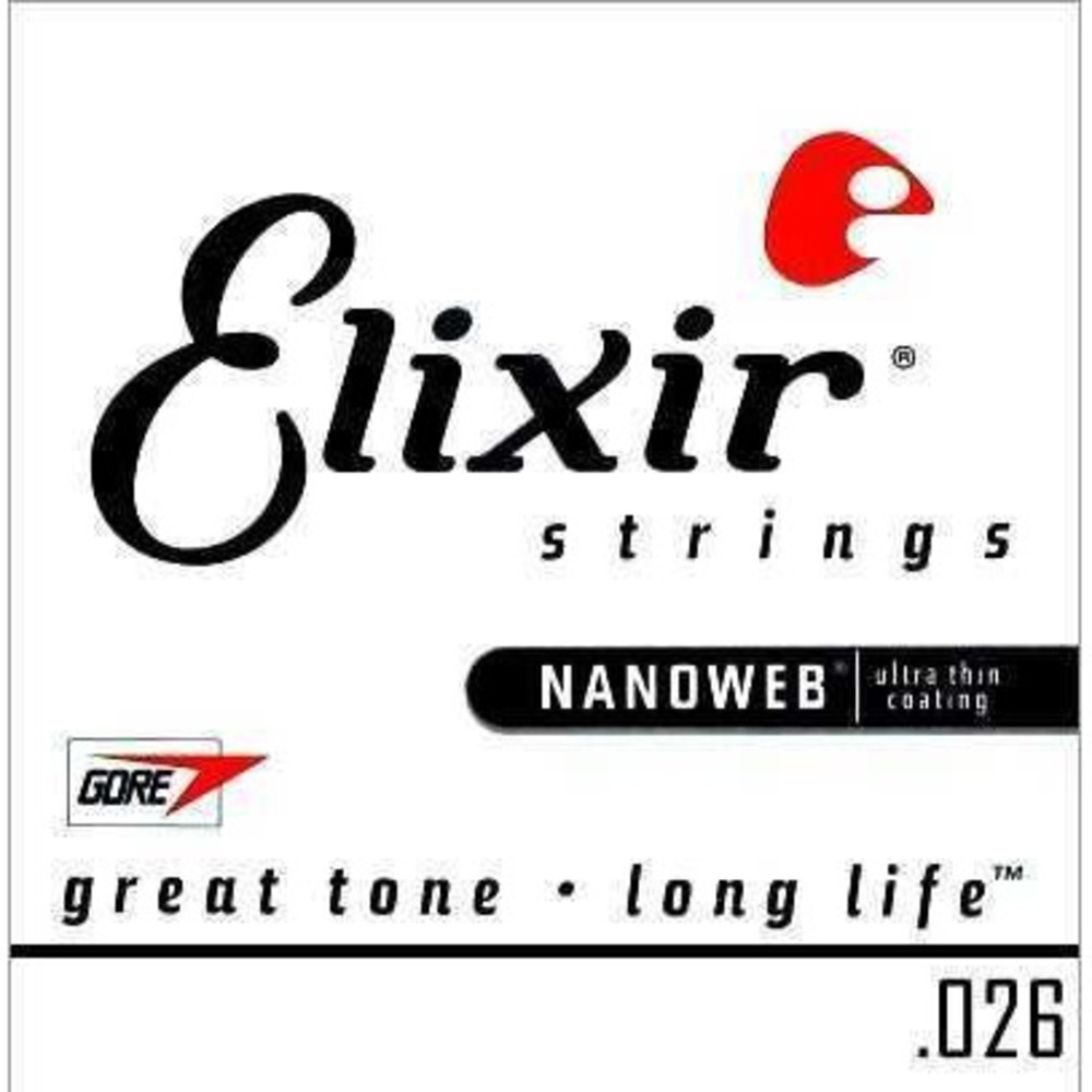 Струна одиночная для электрогитары Elixir 14126