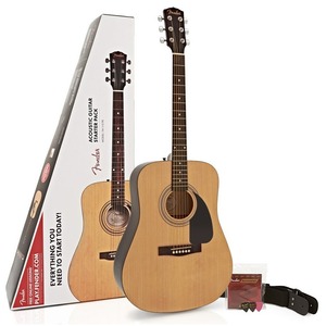 Гитарный комплект Fender FA-115 Dread Pack V2 Nat NRW