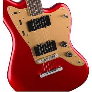 Электрогитара Fender SQUIER DLX JAZZMSTER CNDY APLE RED ST
