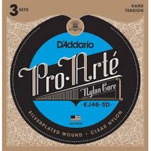 Струны для классической гитары 3 комлекта DAddario EJ46-3D