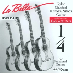 Струны для гитары 1/4 LA BELLA FG114