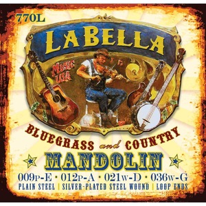 Струны для мандолины La Bella 770L