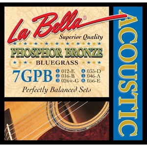 Струны для акустической гитары LA BELLA 7GPB