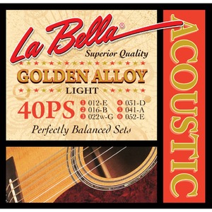 Струны для акустической гитары LA BELLA 40PS