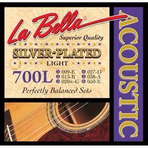 Струны для акустической гитары LA BELLA 700L