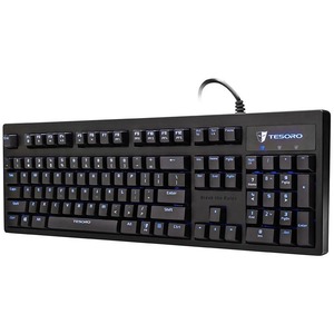 Клавиатура игровая Tesoro Excalibur V2 BK/BL