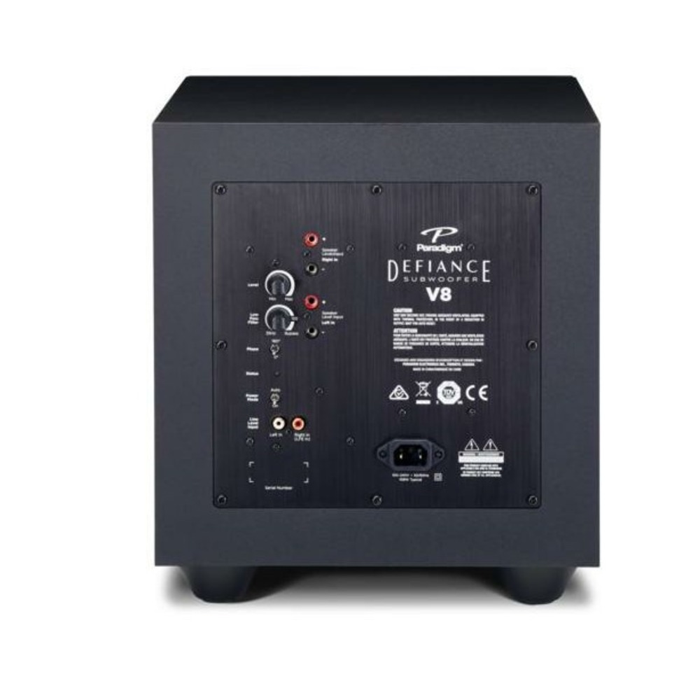 Сабвуфер закрытого типа Paradigm Defiance V8 Black