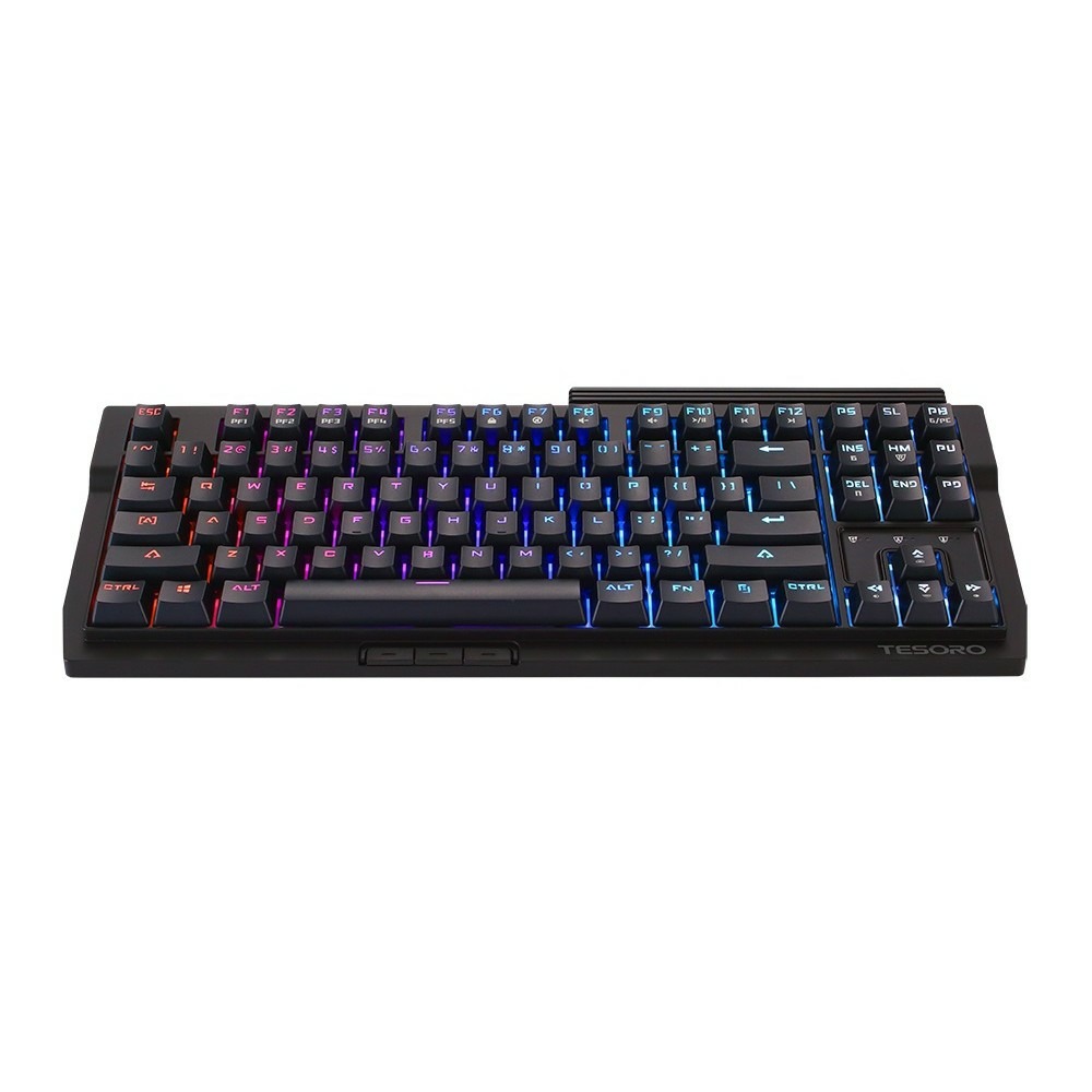 Клавиатура игровая Tesoro Tizona Spectrum BK/BL