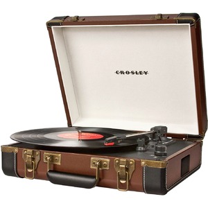Проигрыватель винила Crosley EXECUTIVE DELUXE Brown & Black c Bluetooth