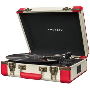Проигрыватель винила Crosley EXECUTIVE DELUXE Red & White c Bluetooth