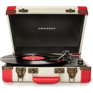 Проигрыватель винила Crosley EXECUTIVE DELUXE Red & White c Bluetooth