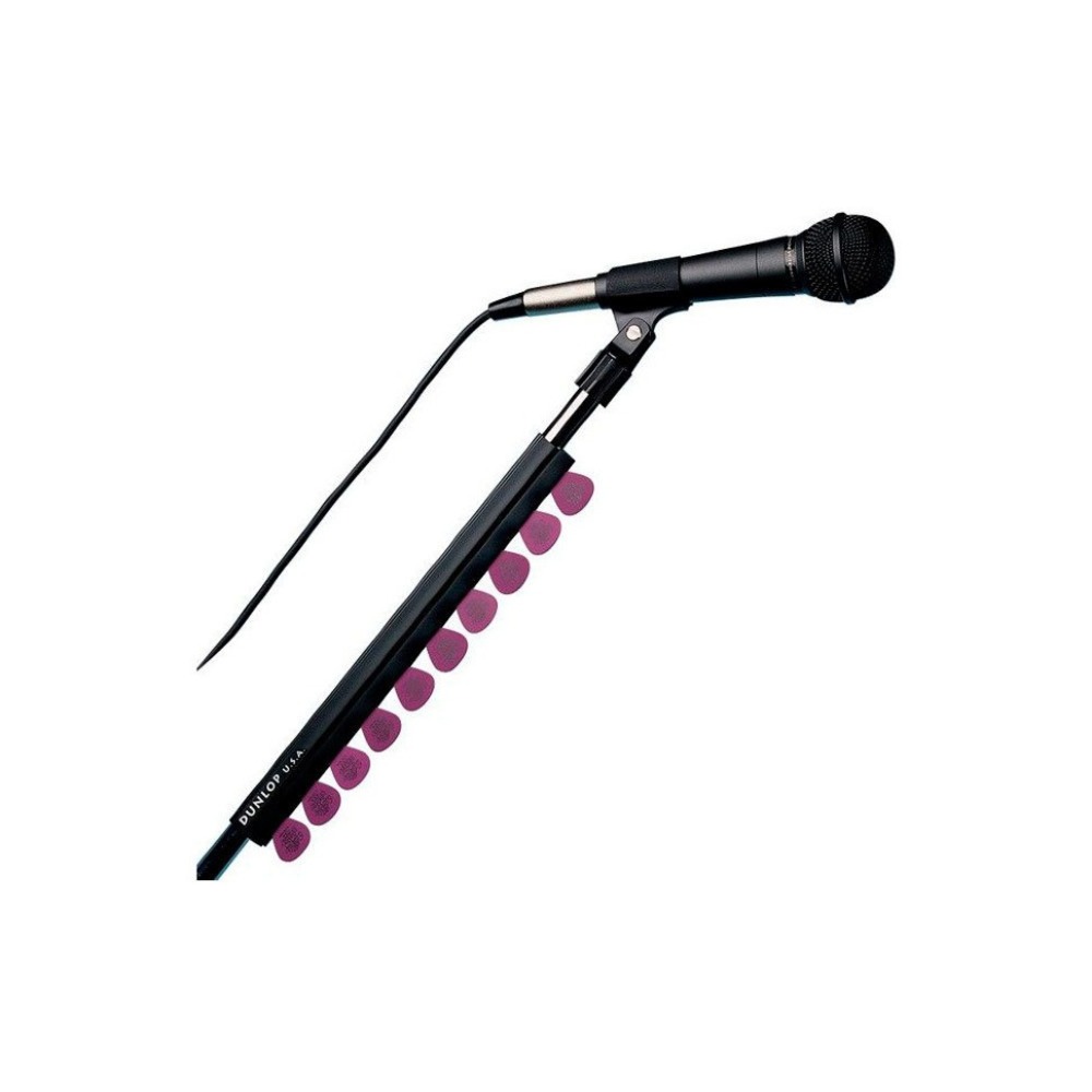 Держатель для медиаторов на микрофонную стойку DUNLOP 5012SI Mic Stand Pick Holder 12