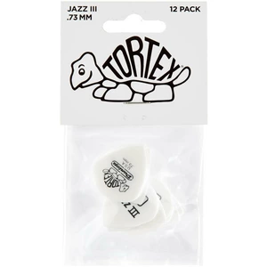 Медиатор DUNLOP 478P.73 Tortex White Jazz III