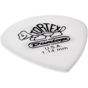 Медиатор DUNLOP 478R1.14 Tortex White Jazz III 72 шт