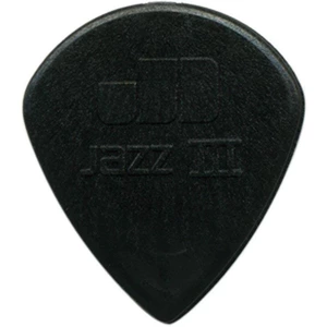 Медиатор DUNLOP 47PXLS Nylon Jazz III XL Black Stiffo