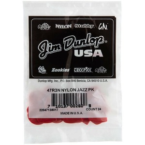 Медиатор DUNLOP 47R3N Nylon Jazz III Refill Bag 24