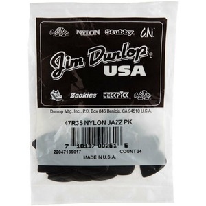 Медиатор DUNLOP 47R3S Stiffo Jazz III Refill Bag 24
