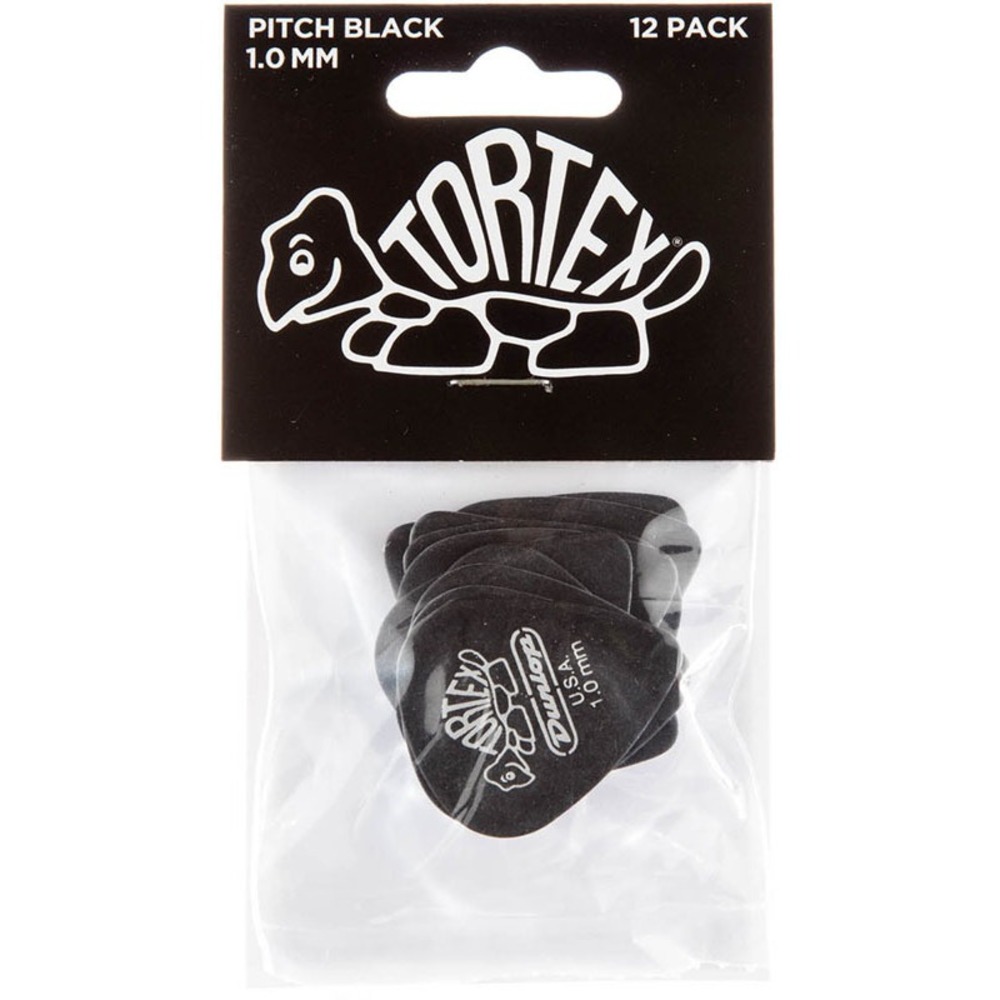 Медиатор DUNLOP 488P1.0 Tortex Pitch Black