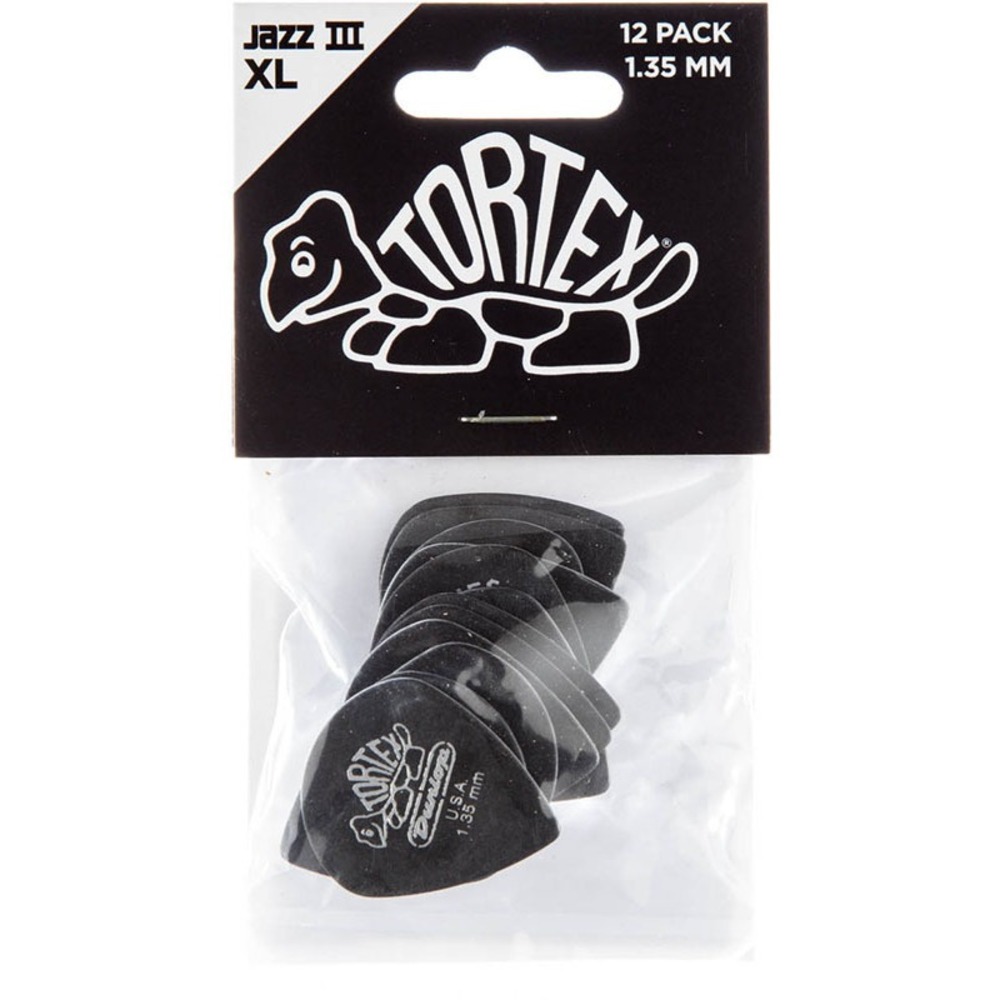 Медиатор DUNLOP 498P1.35 Tortex Jazz III XL