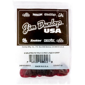 Медиатор DUNLOP 518RJPRD Primetone John Petrucci Signature