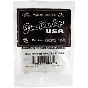 Медиаторы на большой палец DUNLOP 9004R Thumbpicks White Plastic Extra Large