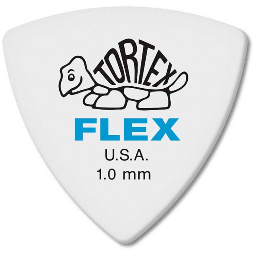 Медиатор DUNLOP 456P1.0 Tortex Flex Triangle
