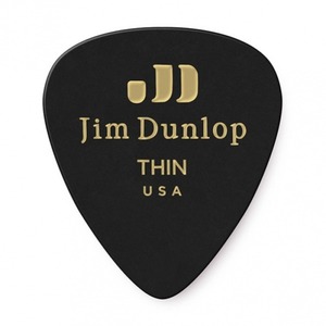 Медиатор DUNLOP 483P03TH Classic Celluloid Black
