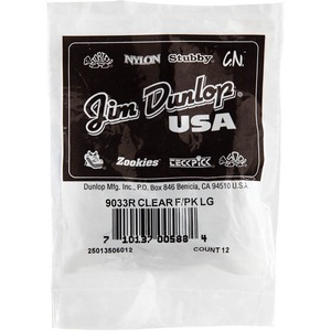Медиатор DUNLOP 9033R Clear Plastic Fingerpicks Large