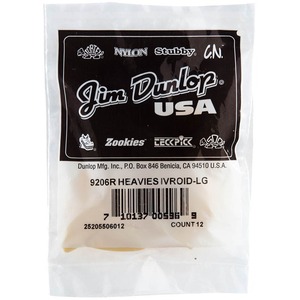 Медиаторы на большой палец DUNLOP 9206R Heavies Thumbpicks Ivoroid Large