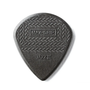 Медиатор DUNLOP 471P3C Max-Grip Jazz III Carbon Fiber