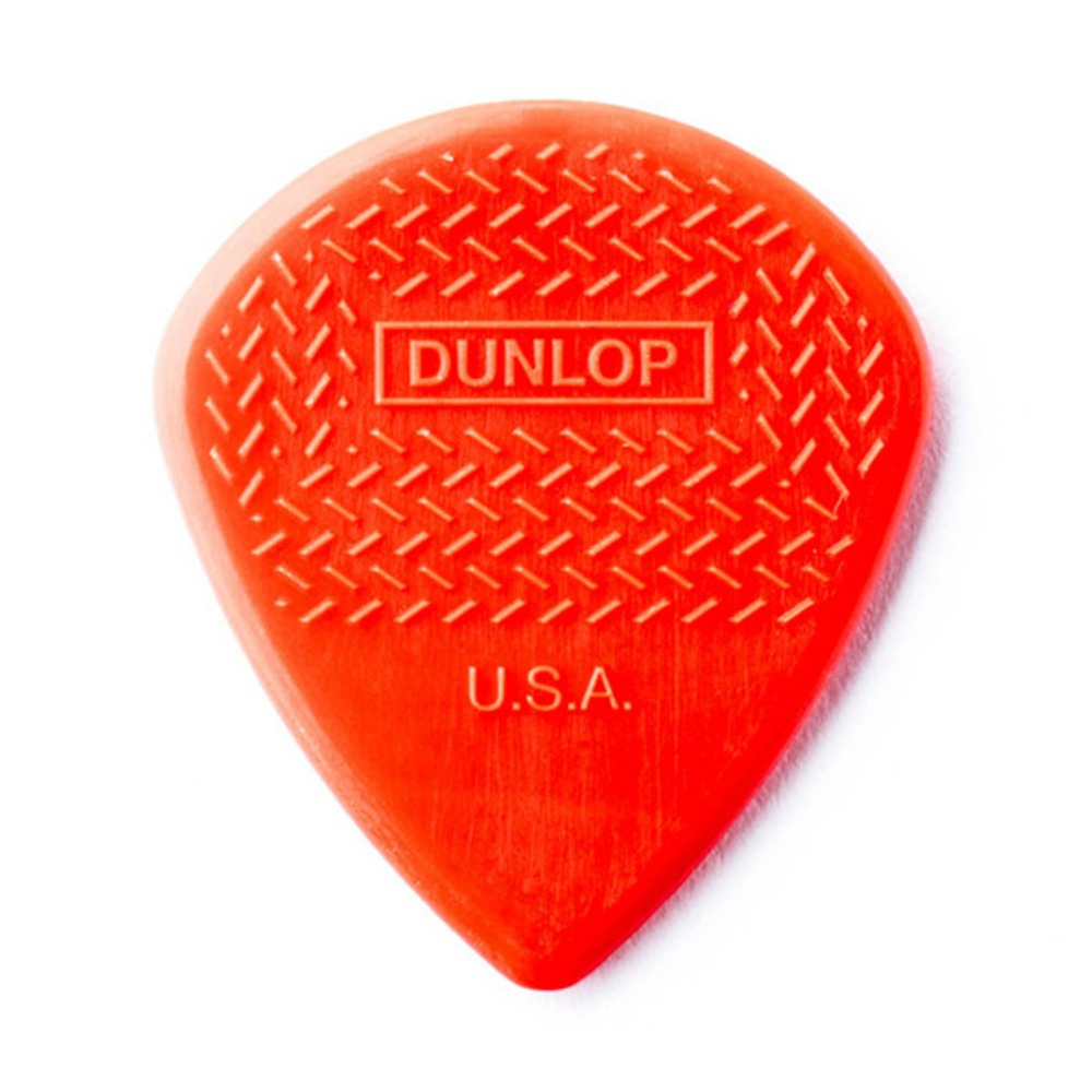 Медиатор DUNLOP 471R3N MAX-GRIP Jazz III Red Nylon