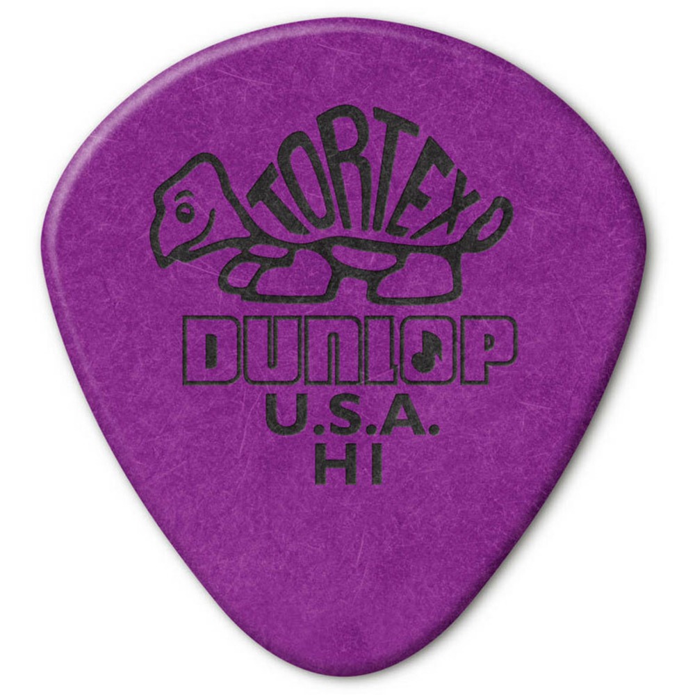 Медиатор DUNLOP 472RH1 Tortex Jazz I Round Purple